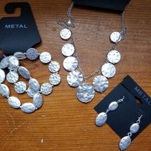 Jewelry Set (earrings, necklace, bracelets)